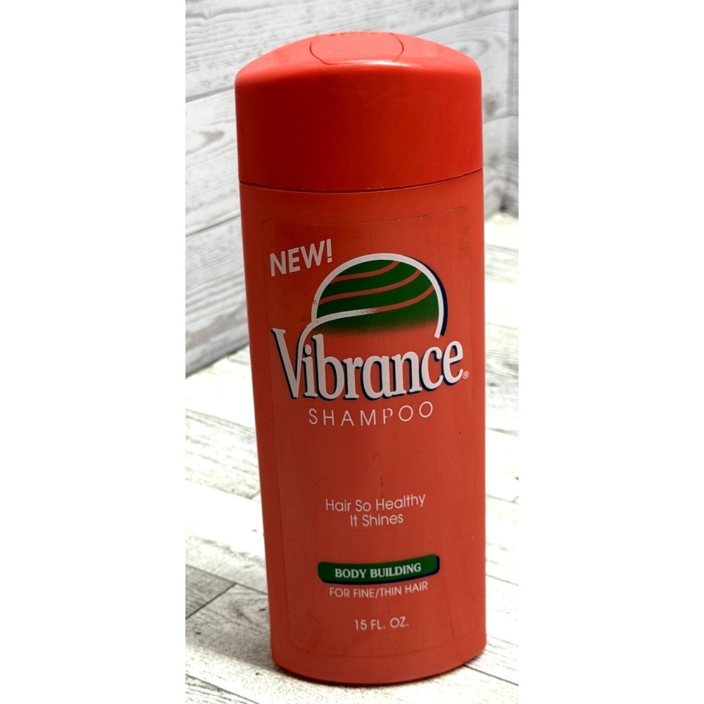 NEW‎ Vintage VIBRANCE Revitalizing Shampoo Body Building for Fine/thin Hair 15Oz